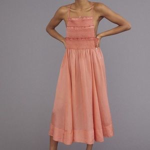 Kimchi a lie Riley Smocked Dress